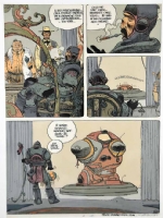Bilal, Exterminateur 17, Bleu de coloriage Comic Art